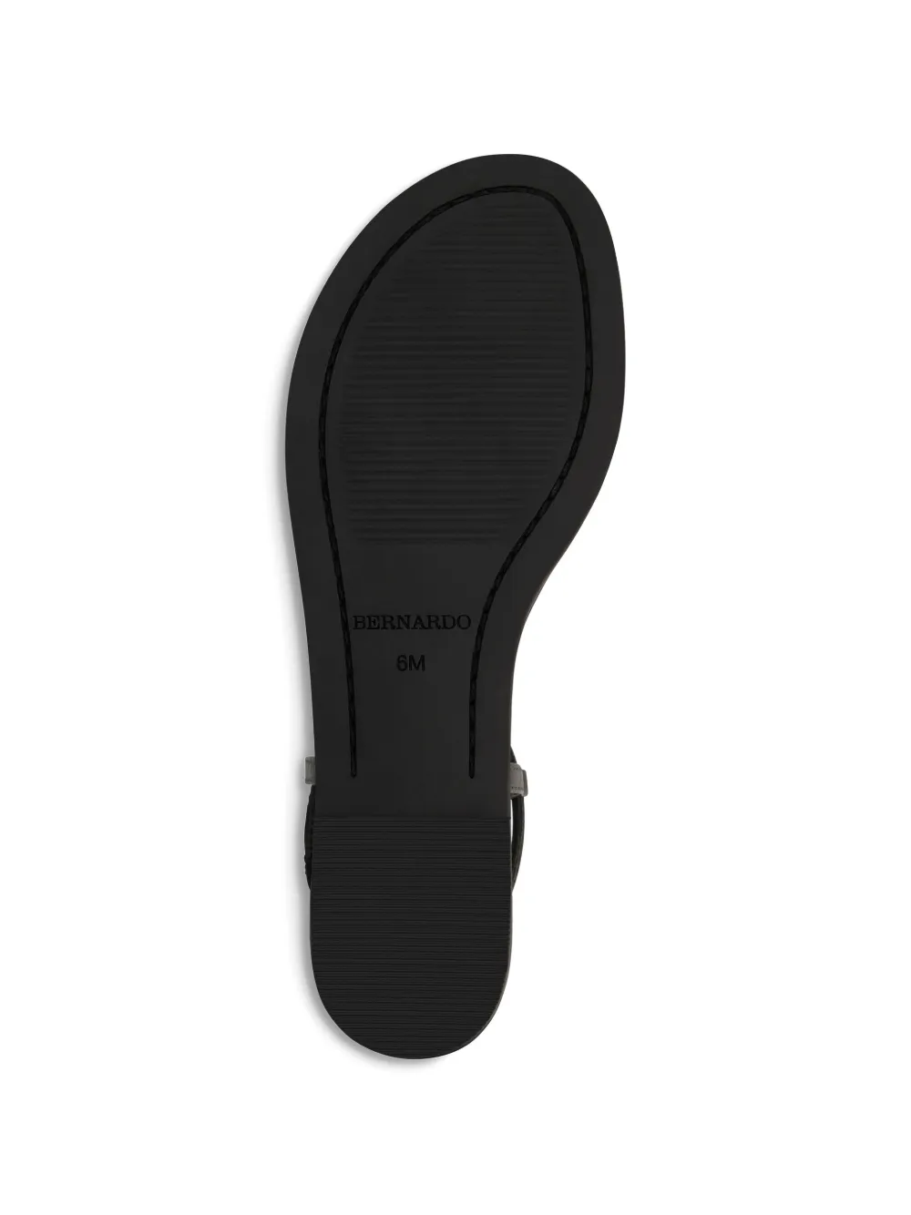  Bernardo Hercu T-strap Sandals - Black 