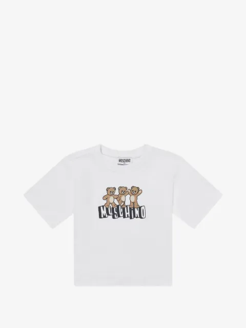 Moschino Kids playera con motivo Teddy Bear