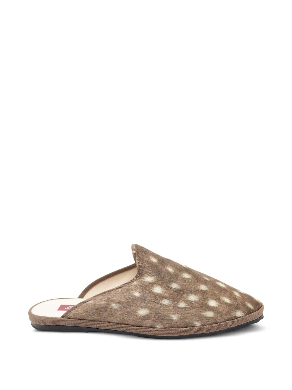 Gondolina deer-print mules