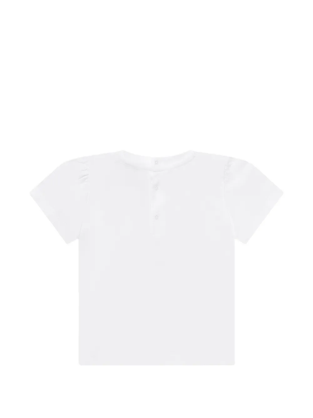 Moschino Kids T-shirt met teddybeerprint Wit