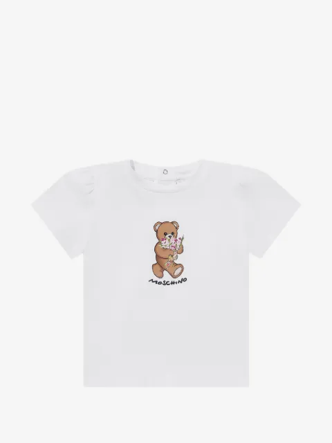 Moschino Kids bear-print T-shirt