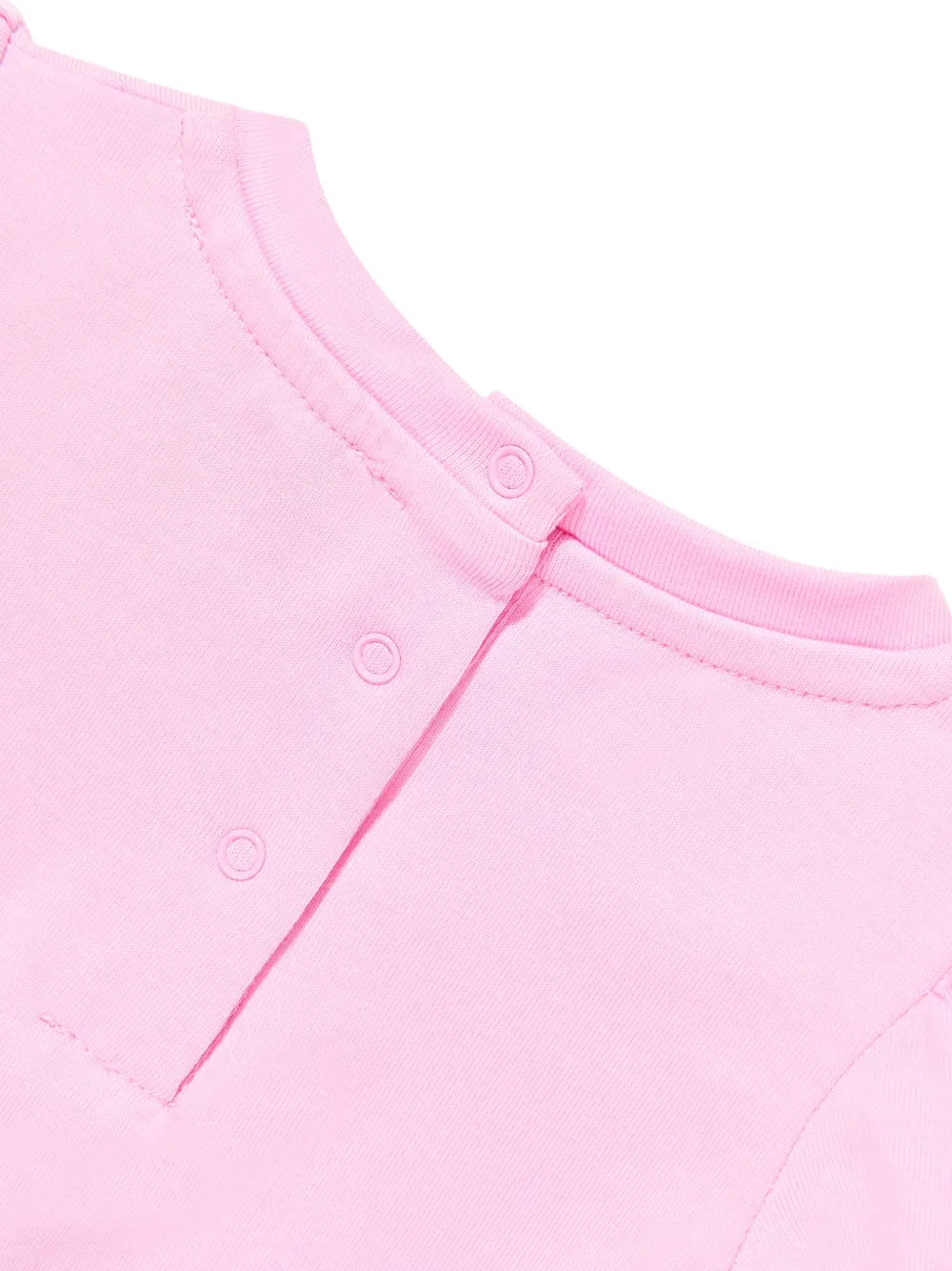 Moschino Kids T-shirt met pofmouwen en teddyprint Roze