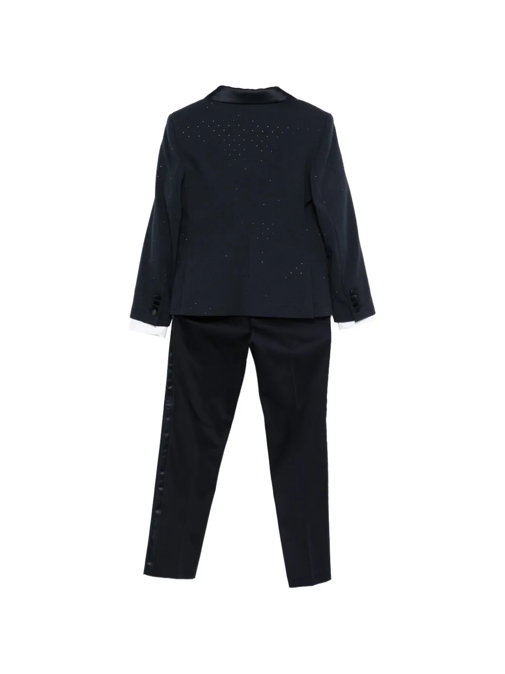 Trimmed Embellished Suit