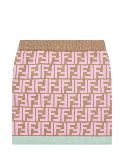 Fendi Kids FF-motif skirt