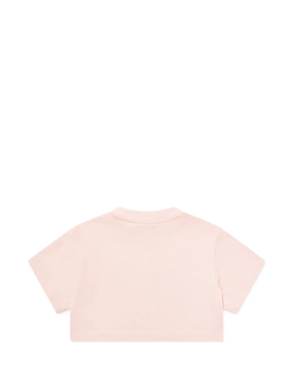Fendi Kids T-shirt met logo Roze