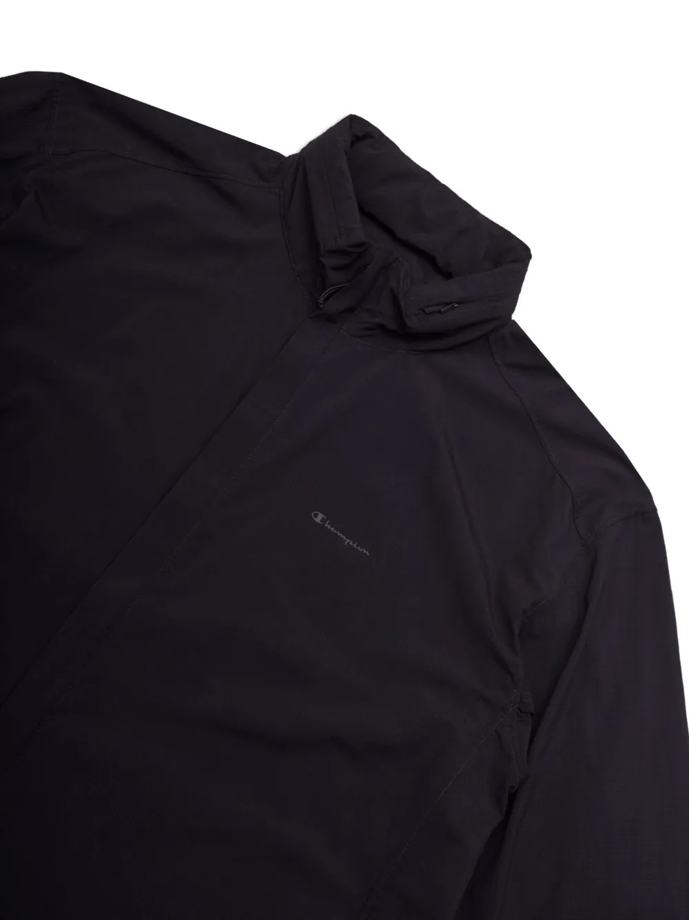  Champion Logo-detail Ripstop Jacket - Black 