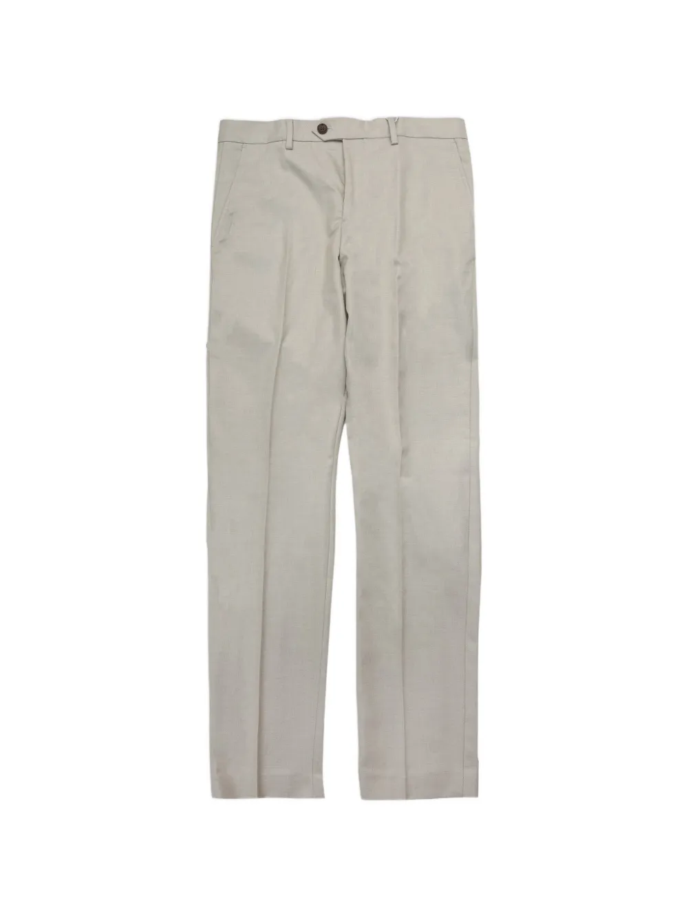 SELECTED Pantaloni dritti con pieghe - Toni neutri