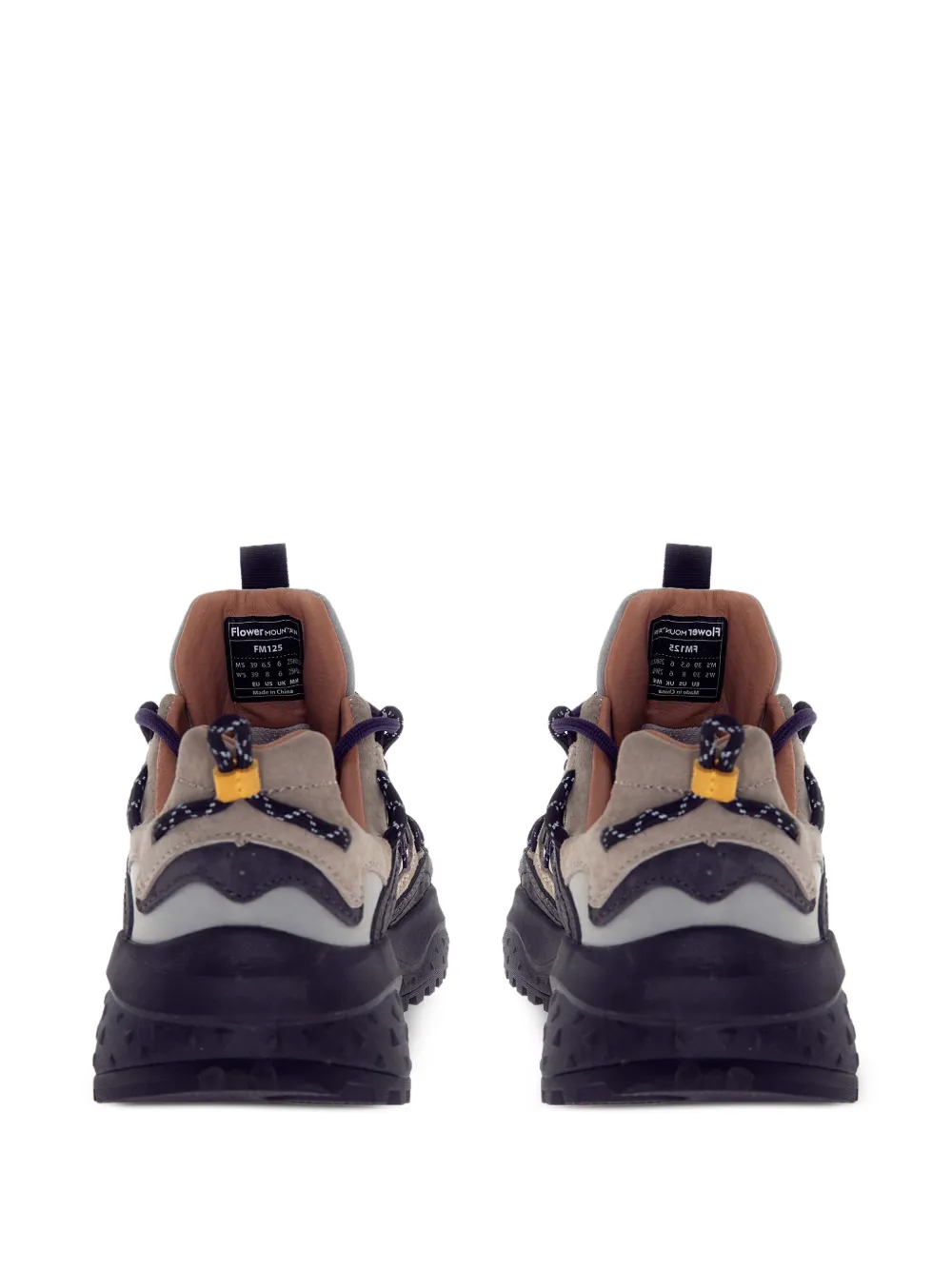 FLOWER MOUNTAIN Yamabushi sneakers Grijs