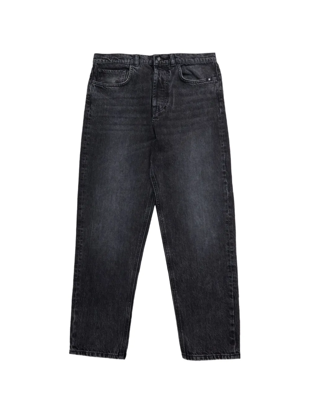 AMISH Pantaloni con passanti - Nero