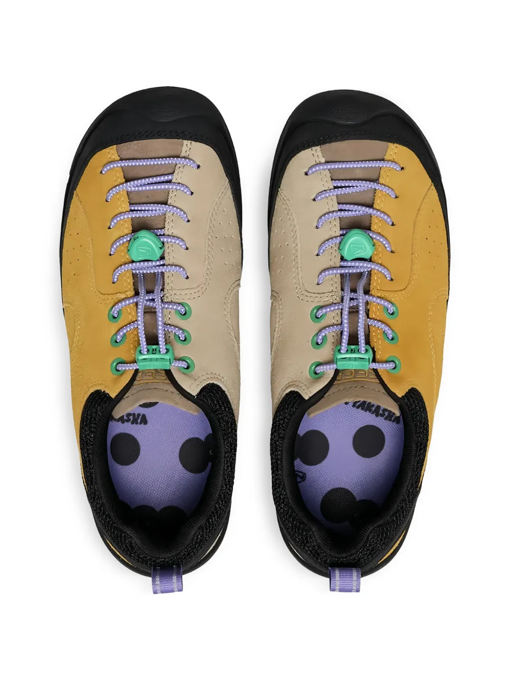 KEEN FOOTWEAR Jasper Rocks sneakers met logo-reliëf Bruin