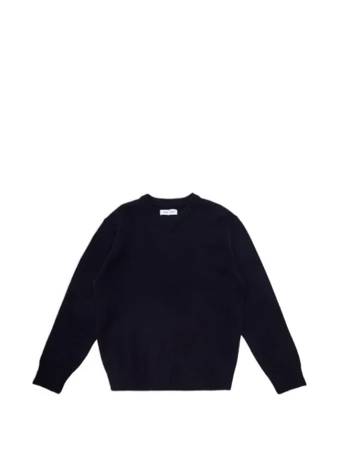 SAMSOE SAMSOE V-neck ribbed sweater