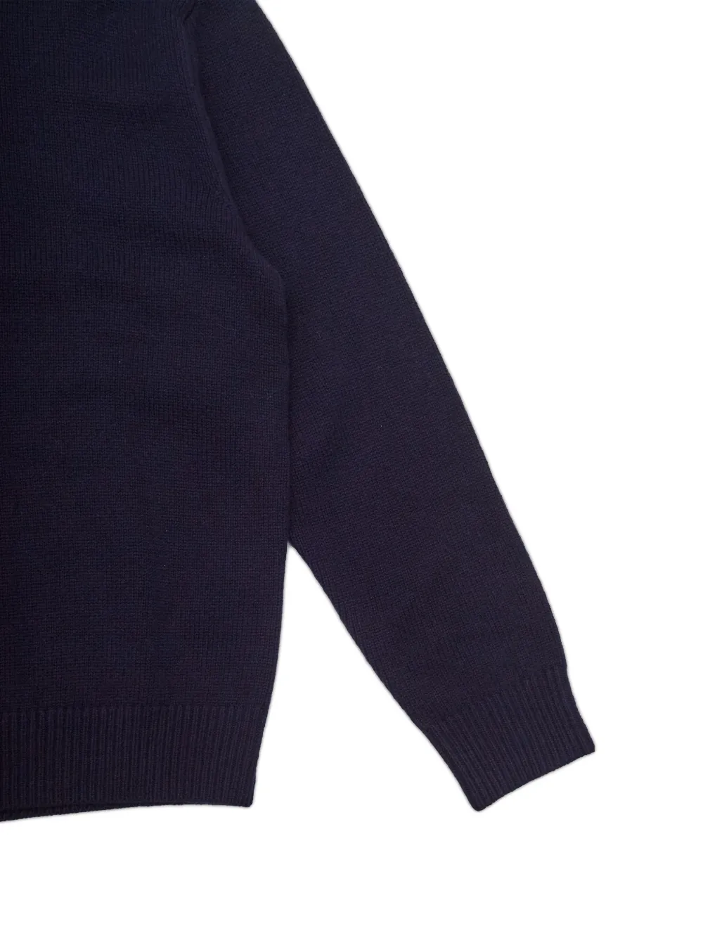  Samsoe Samsoe V-neck Ribbed Sweater - Blue 
