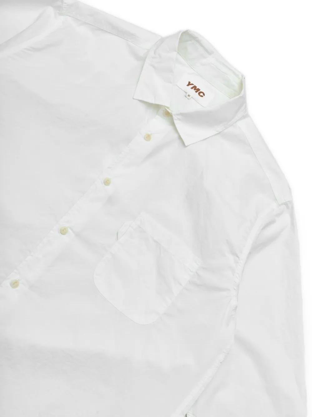  Ymc Curtis Chest-pocket Shirt - White 