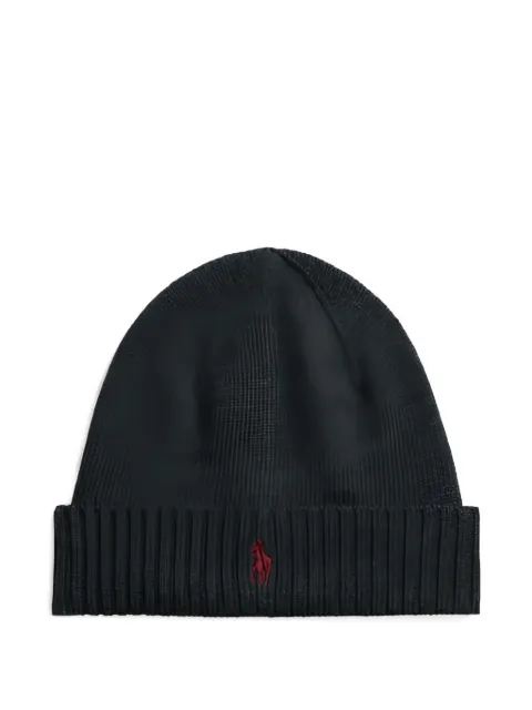 Polo Ralph Lauren ribbed embroidered beanie