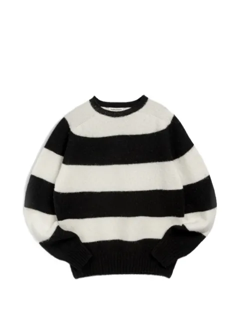 YMC striped crew-neck sweater