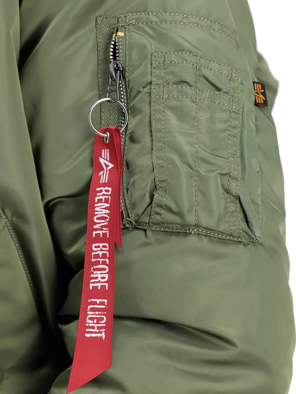 Alpha Industries MA-1 Heritage bomberjack met rits Groen