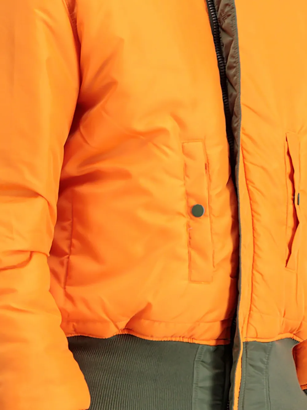 Alpha Industries MA-1 Heritage bomberjack met rits Groen