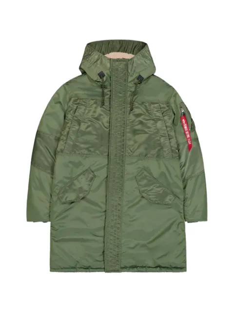 Alpha Industries hooded parka