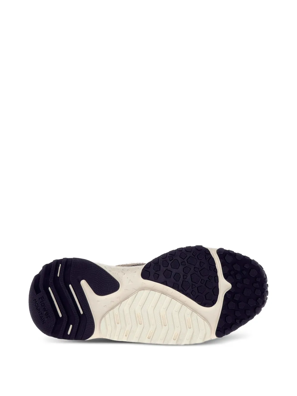 FLOWER MOUNTAIN Wave suède sneakers Grijs