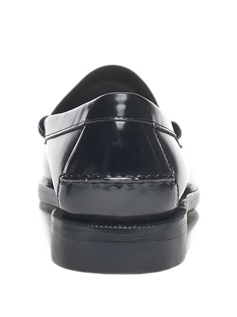 Sebago Dan leren penny loafers Zwart