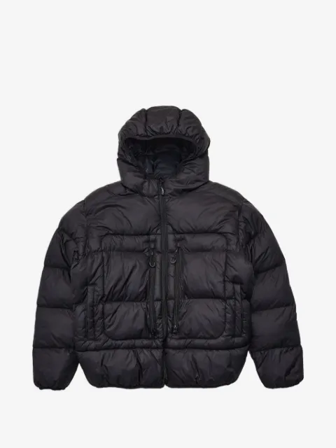 IUTER hooded zip padded jacket