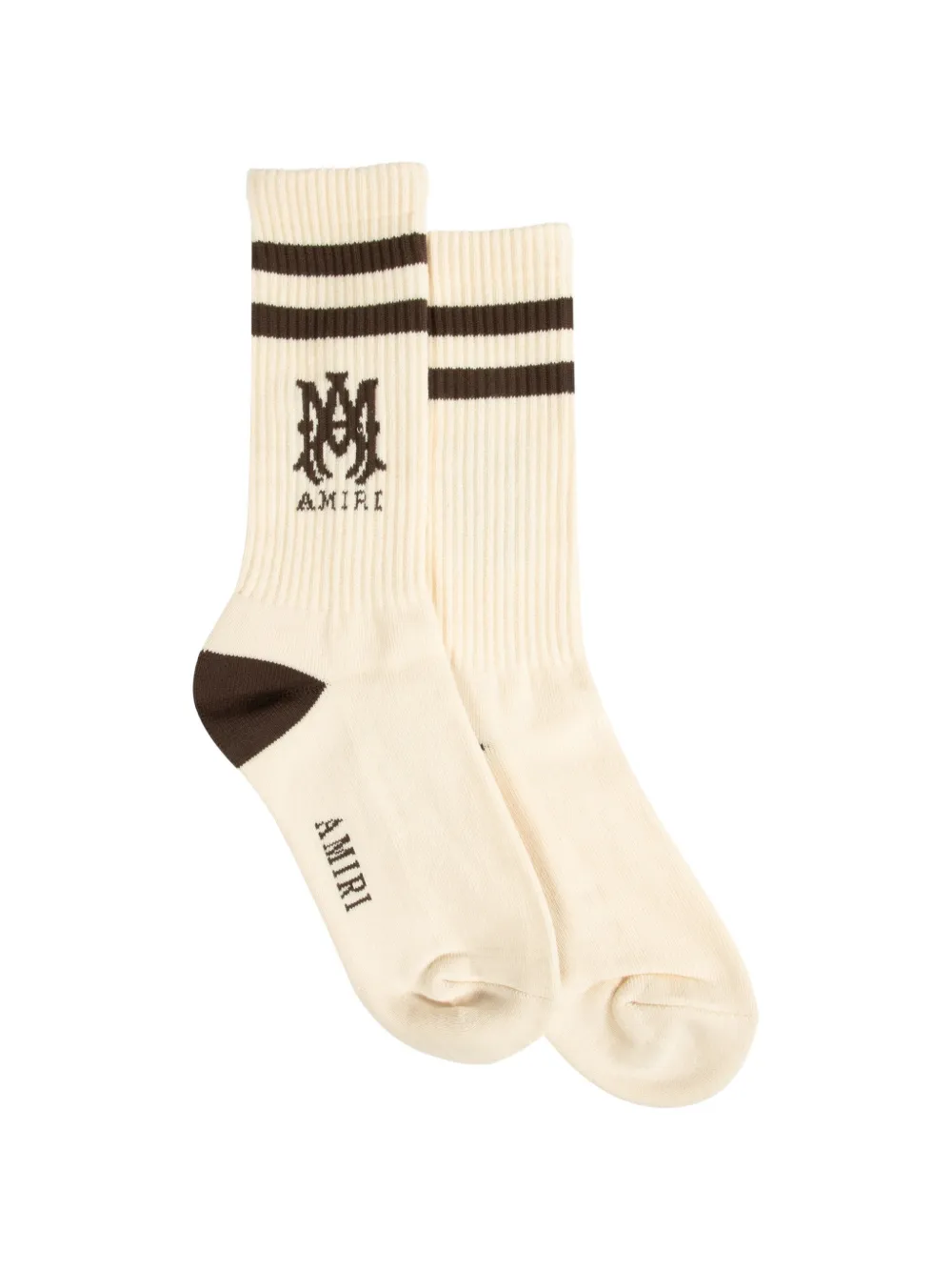 AMIRI logo-embellishment socks - Toni neutri