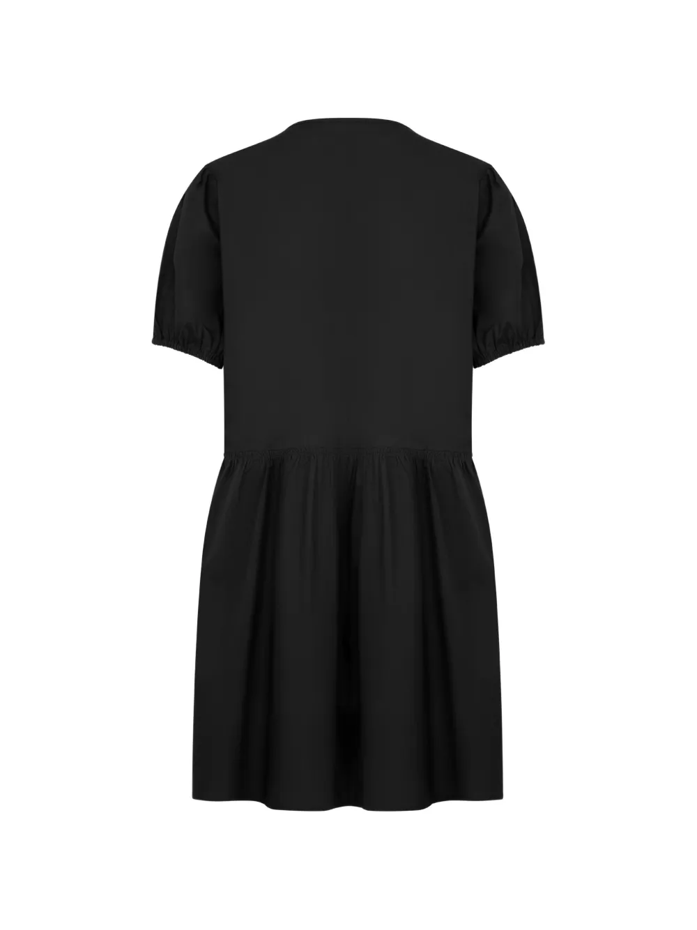  Deiji Studios Crew-neck Mini Dress - Black 