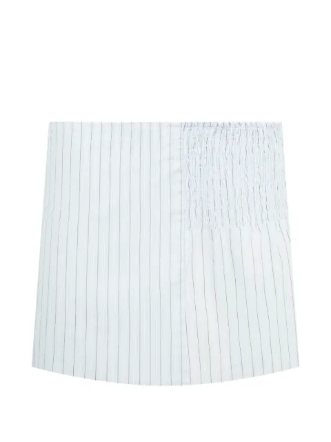 Deiji Studios striped-pattern mini skirt