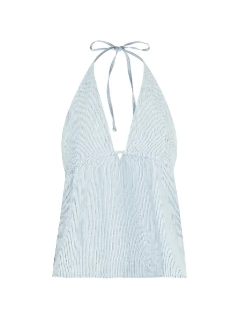 Deiji Studios stripe-pattern top