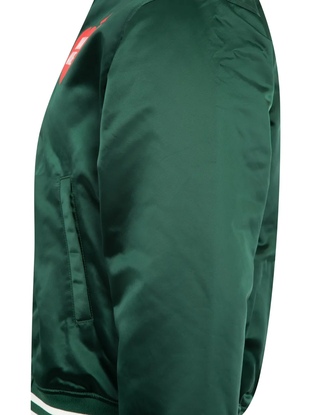  Human Made Heart-detail Bomber Jacket - Green 