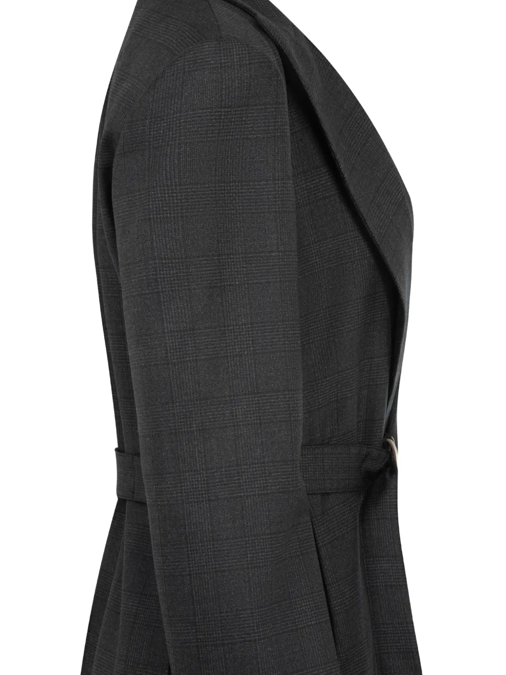  Loewe Blazer A Cuadros - Gris 