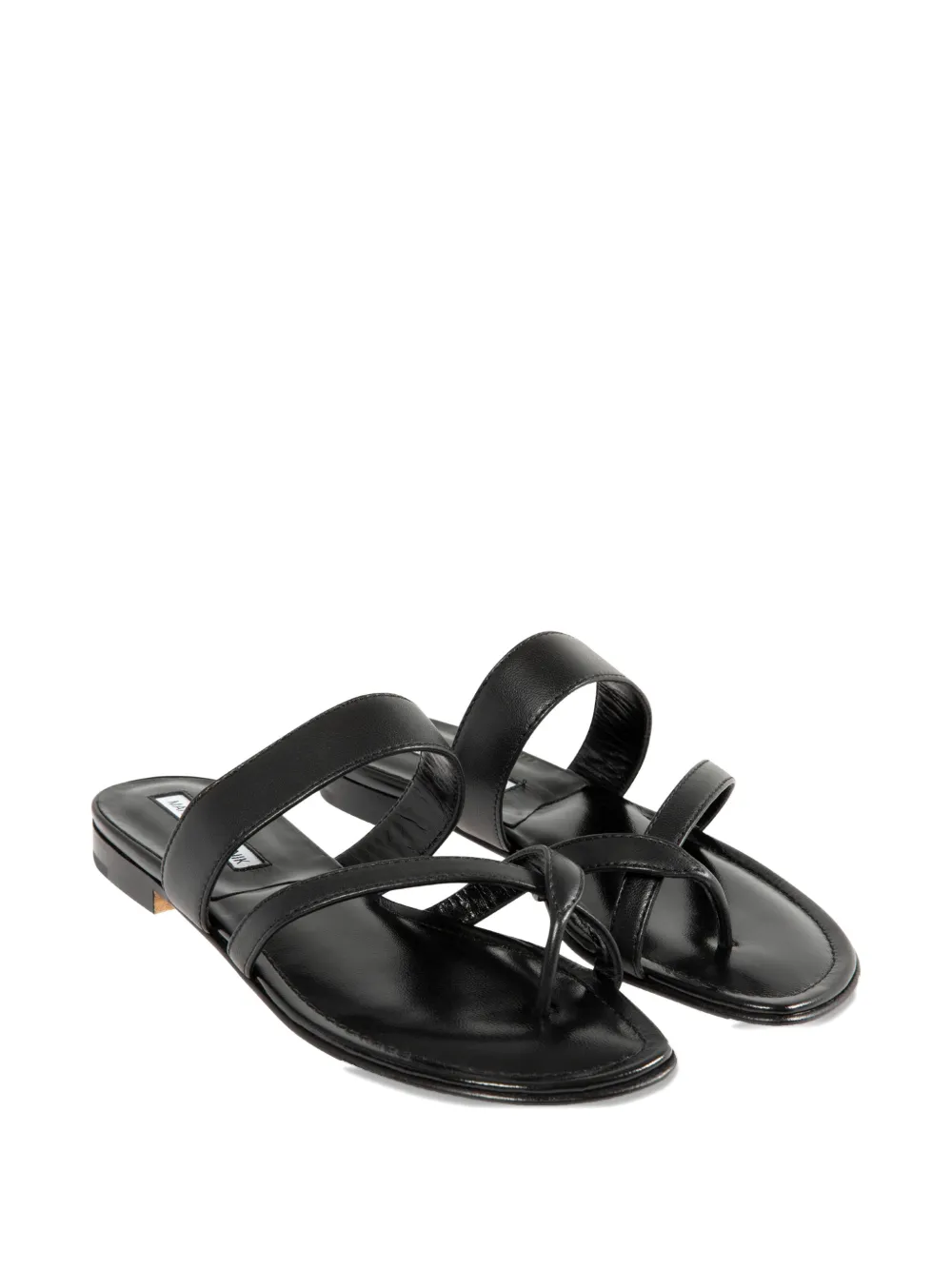 Manolo Blahnik Susa strappy sandals Zwart