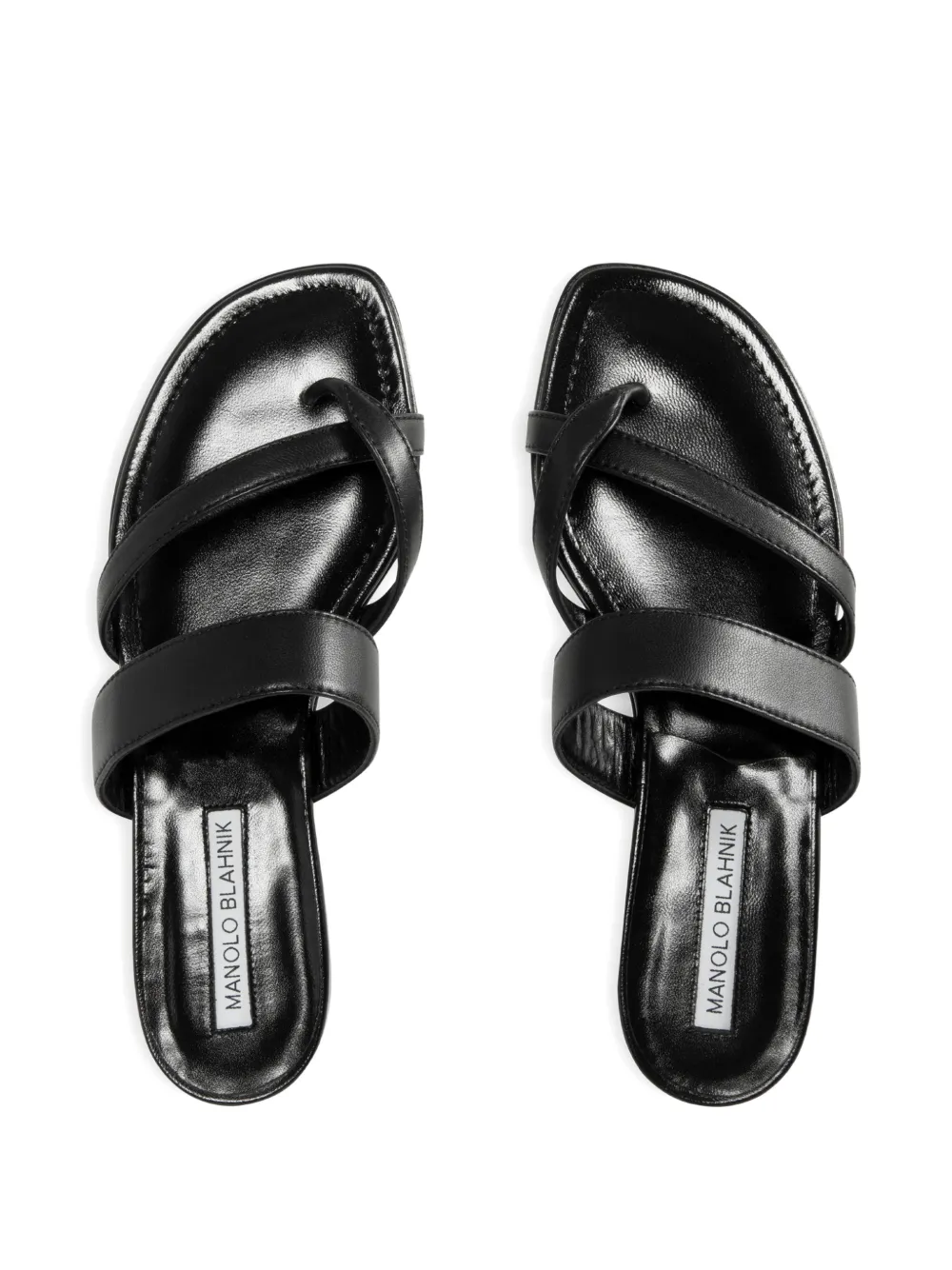 Manolo Blahnik Susa strappy sandals Zwart