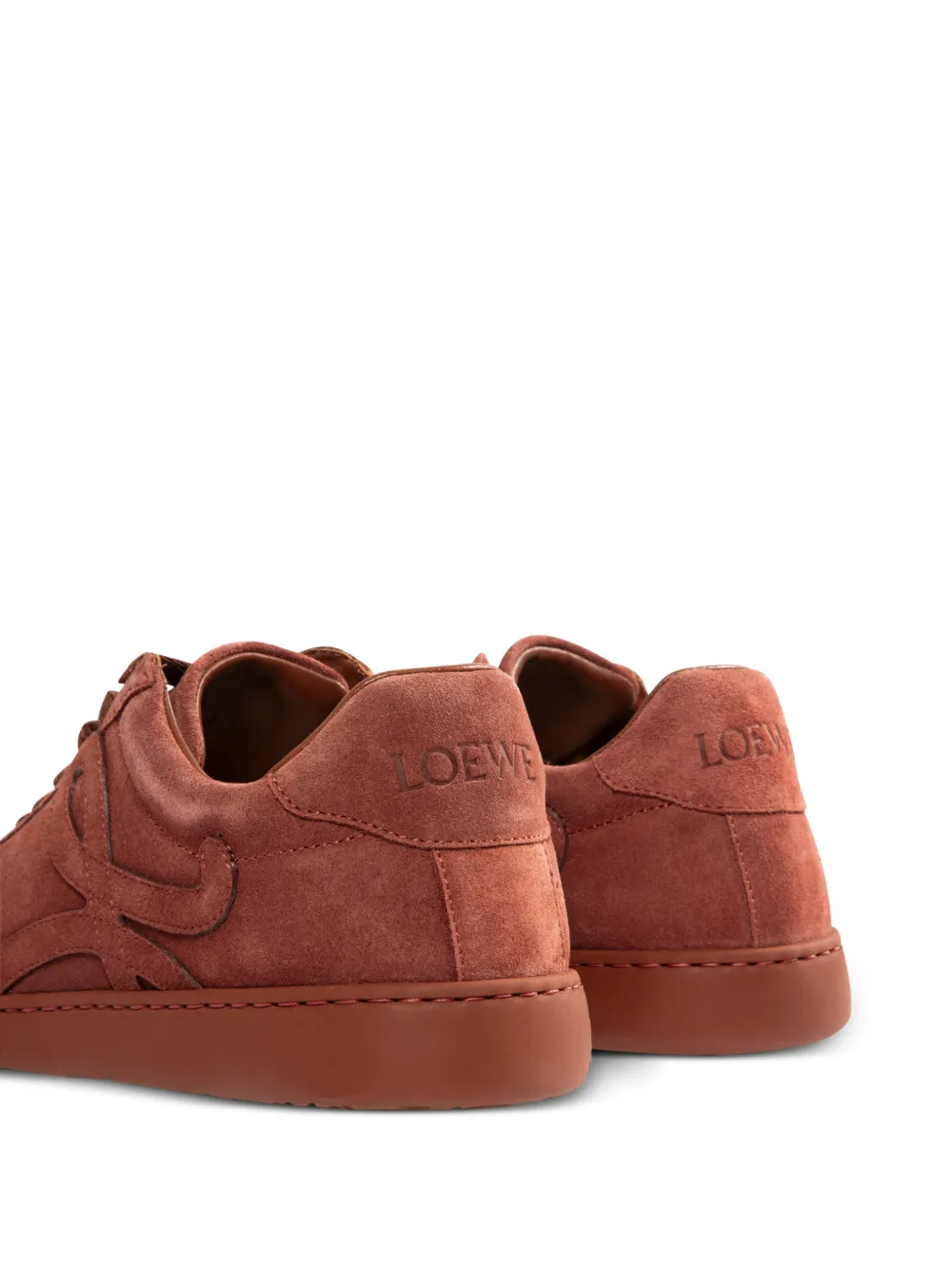 LOEWE Jambo lace-up fastening sneakers Bruin