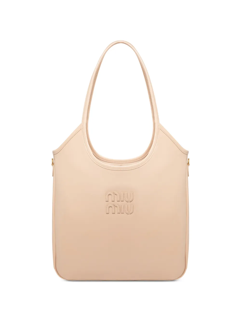 Miu Miu leather tote bag - Neutrals