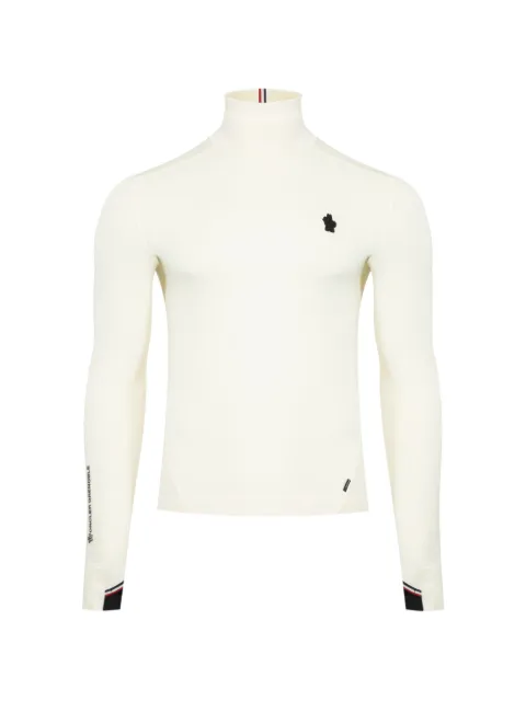 Moncler Grenoble logo turtleneck sweatshirt