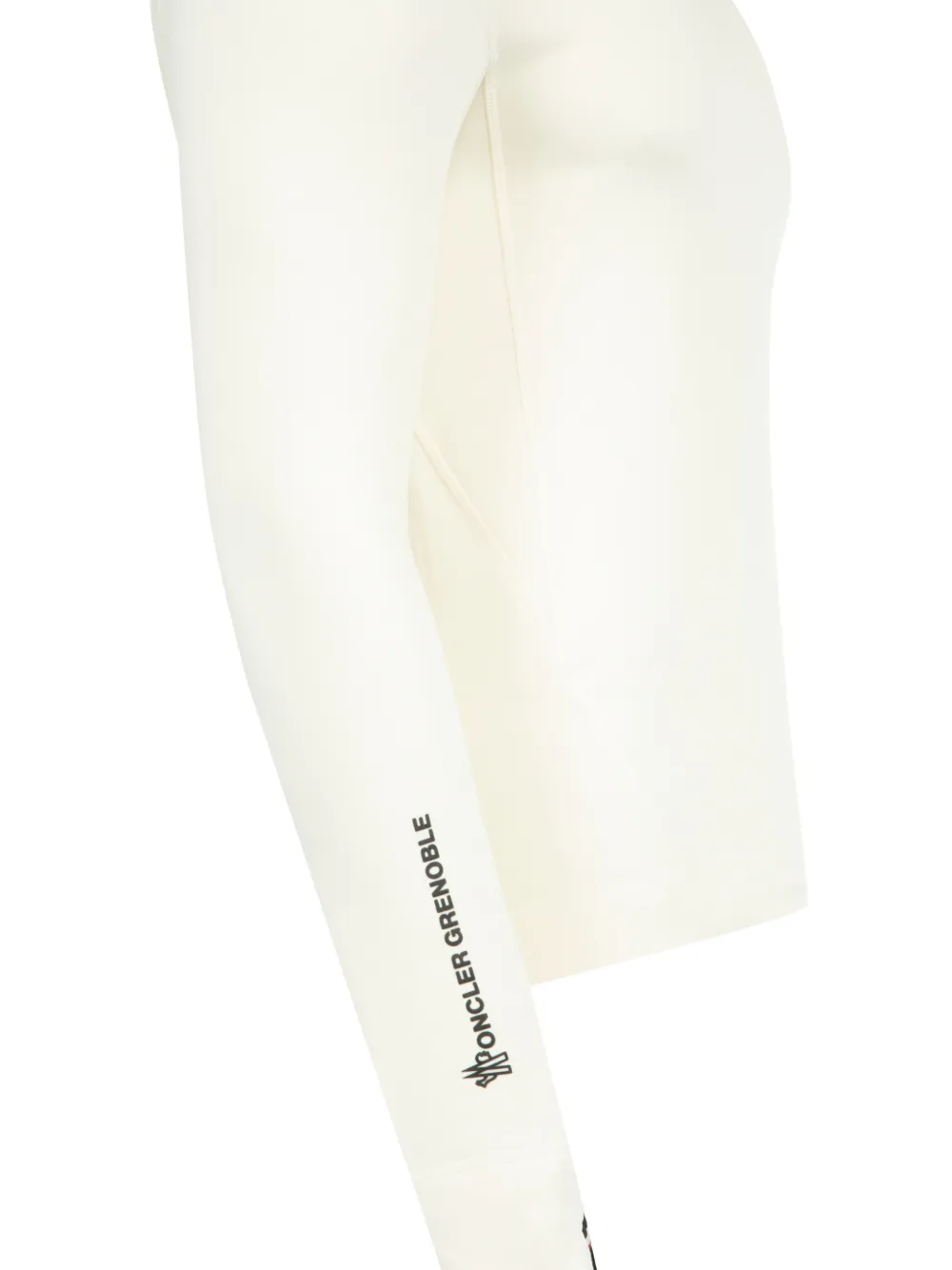  Moncler Grenoble Logo Turtleneck Sweatshirt - Neutrals 
