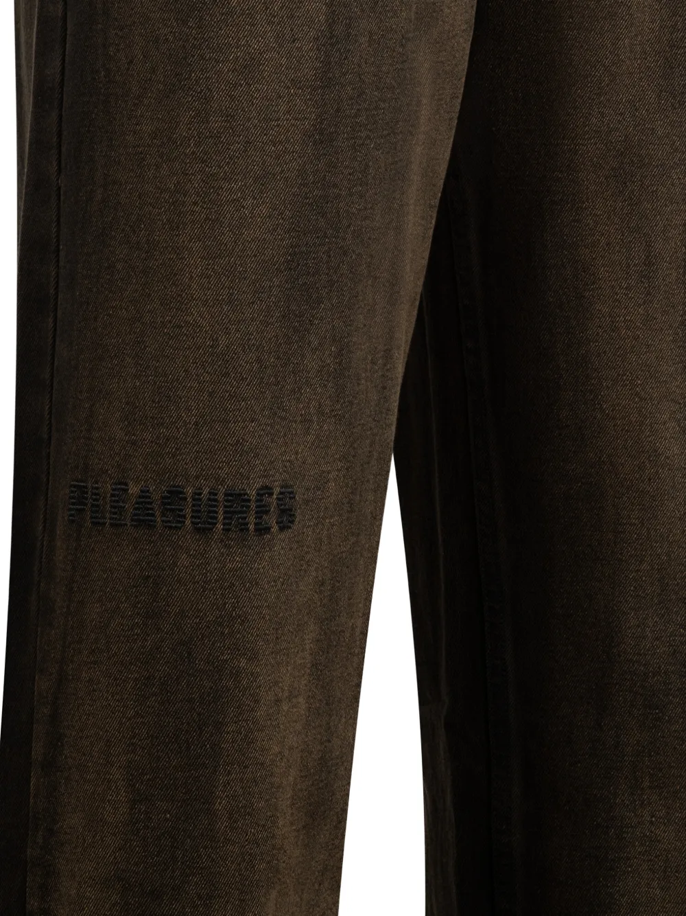 Pleasures Oil baggy jeans Bruin