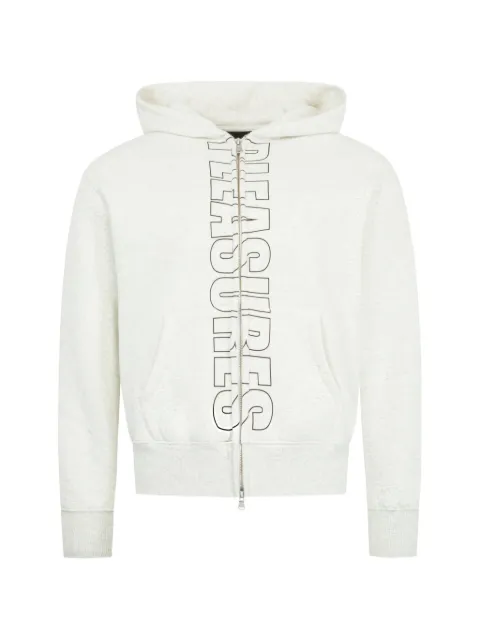 Pleasures zip-up hoodie