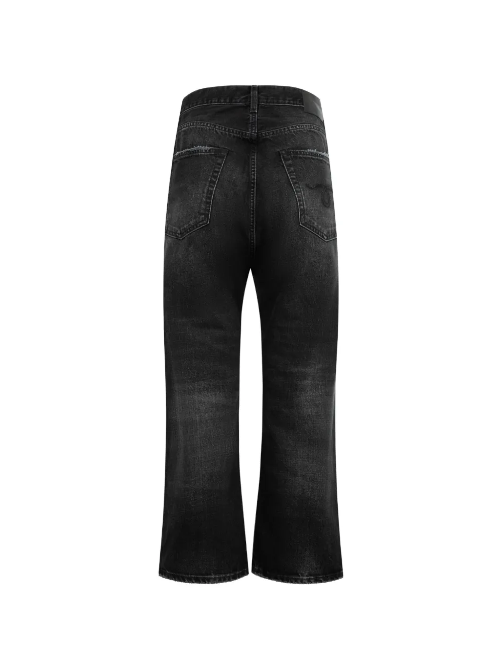 R13 Straight jeans Zwart