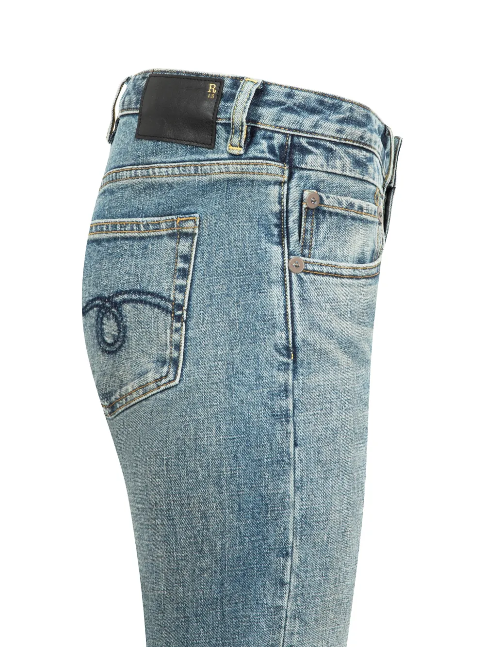 R13 Boy Flare jeans Blauw