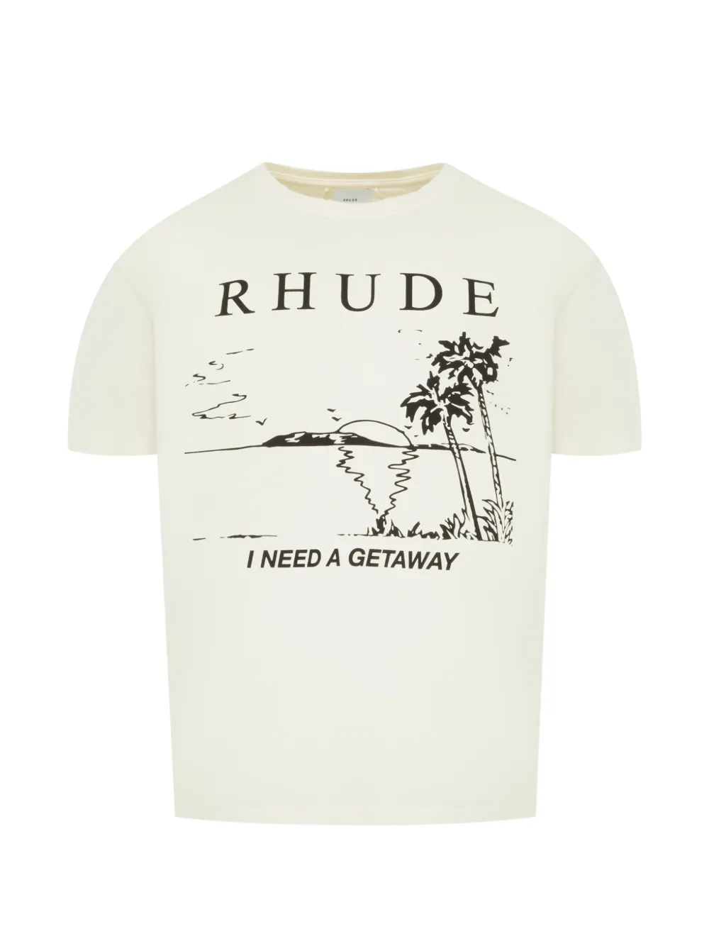 RHUDE I Need A Getaway T-shirt - Bianco