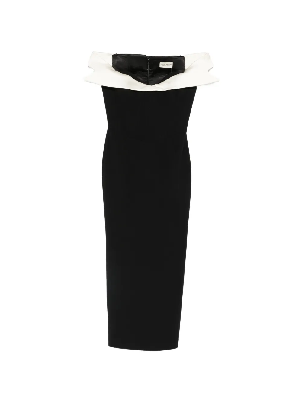The New Arrivals Ilkyaz Ozel off-shoulder dress - Nero