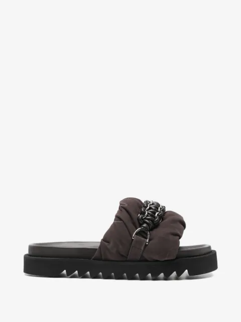 Toga Virilis chain-detail padded sandals