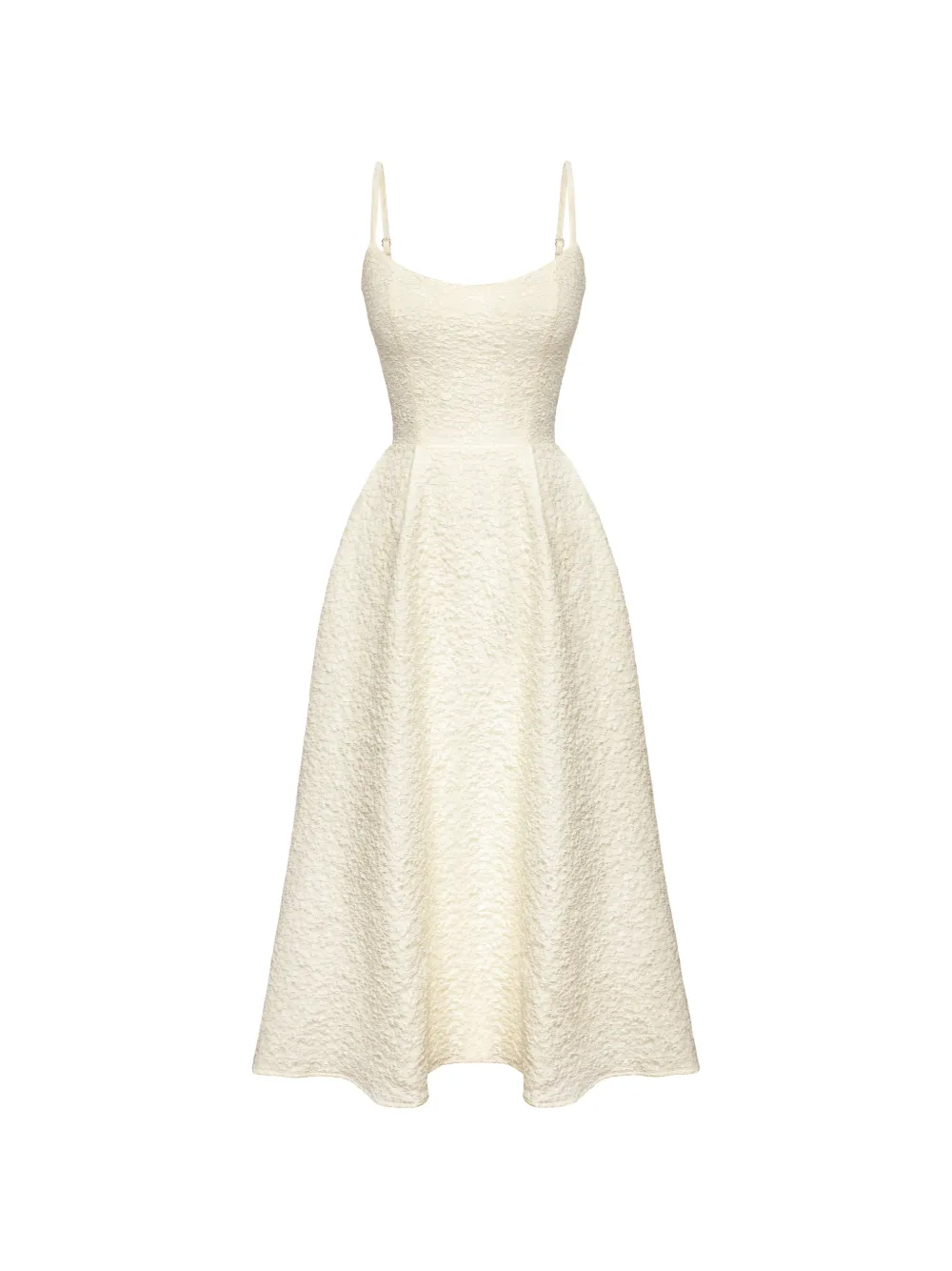POST MERIDIEM strapless midi dress