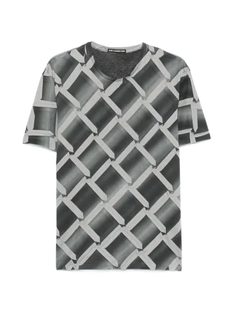 Issey Miyake Pre-Owned printed t-shirt