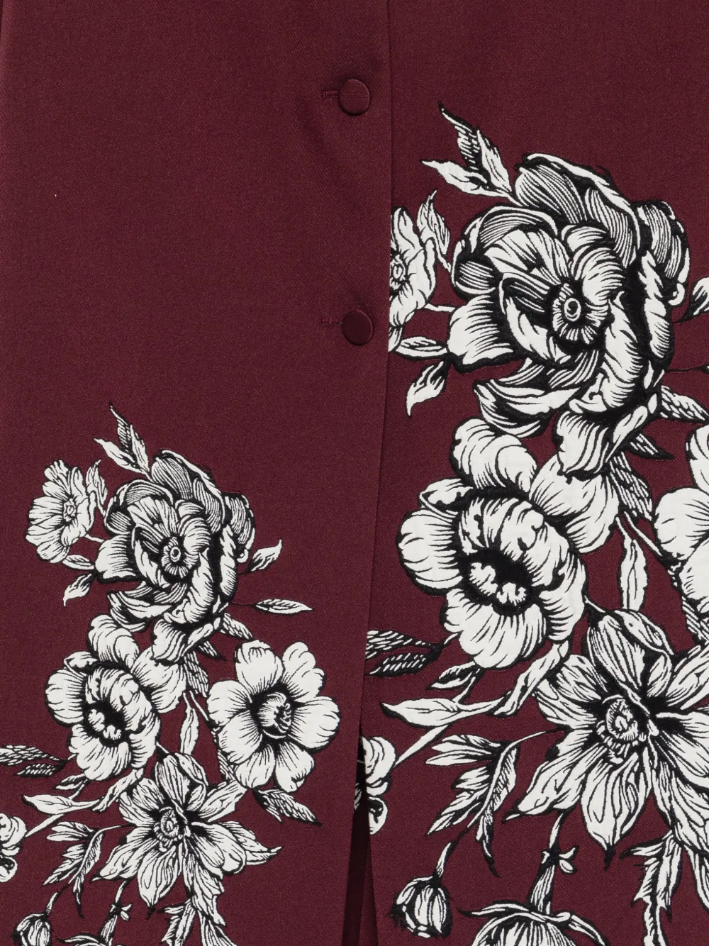  Antonio Marras Floral-print Coat - Red 