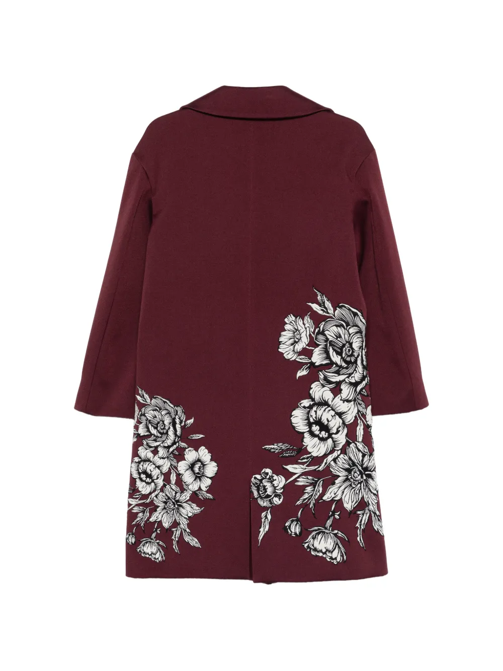  Antonio Marras Floral-print Coat - Red 