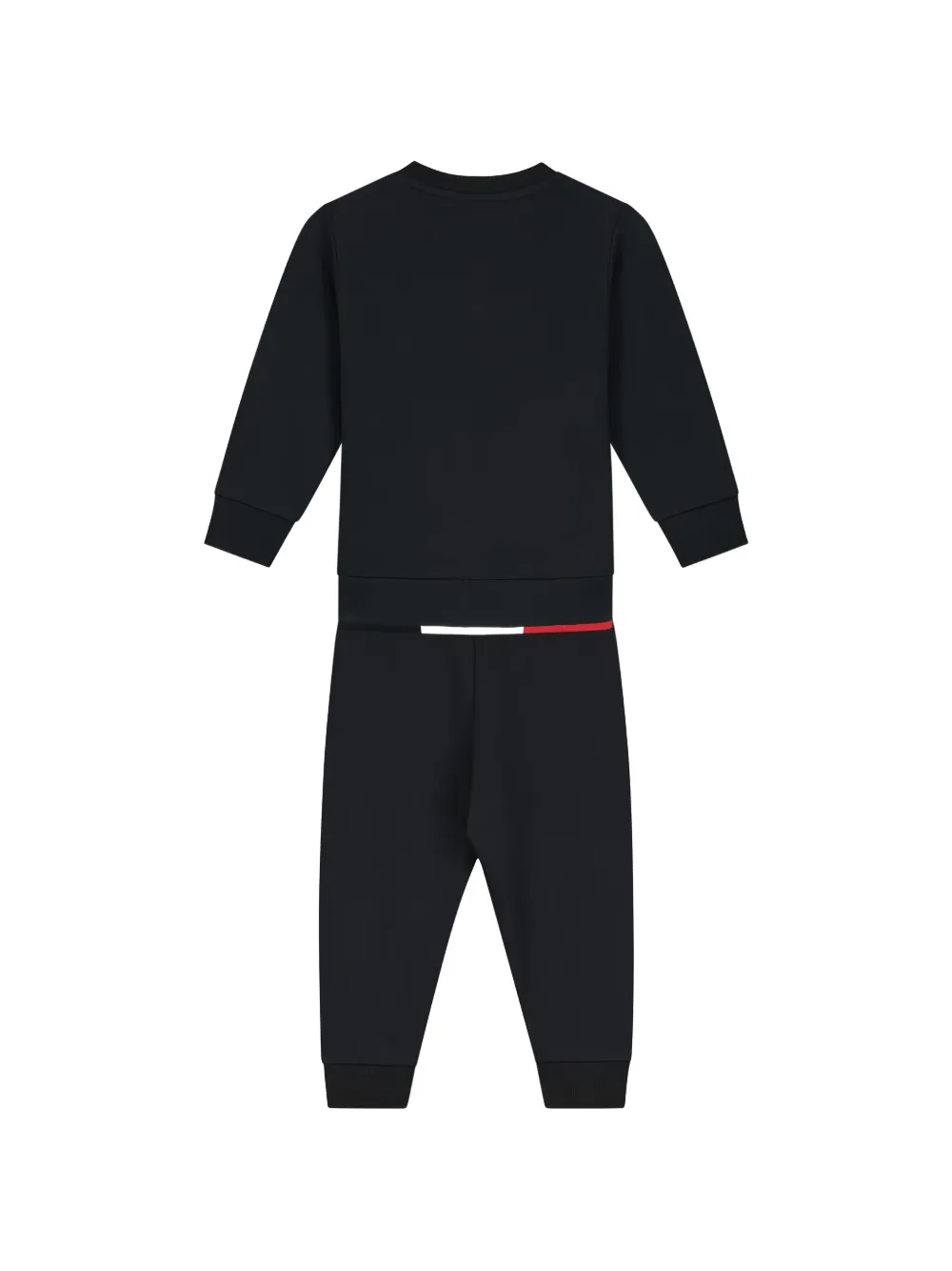 Moncler Enfant Trainingspak met logodetail Zwart