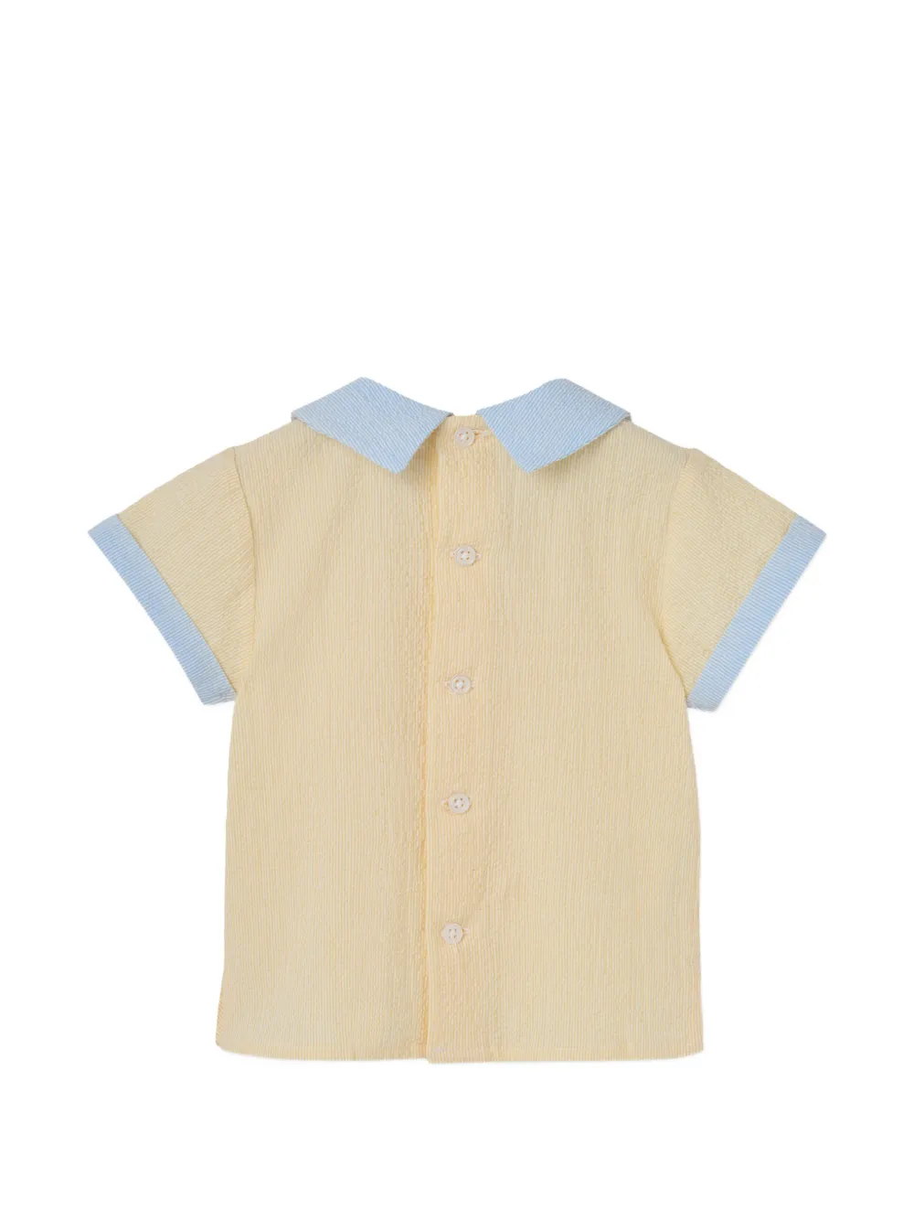  Paz Rodriguez Button-fastening Short Set - White 